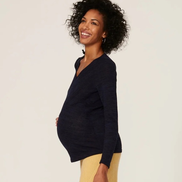 Stowaway Maternity Sweater - Picture 1 of 6